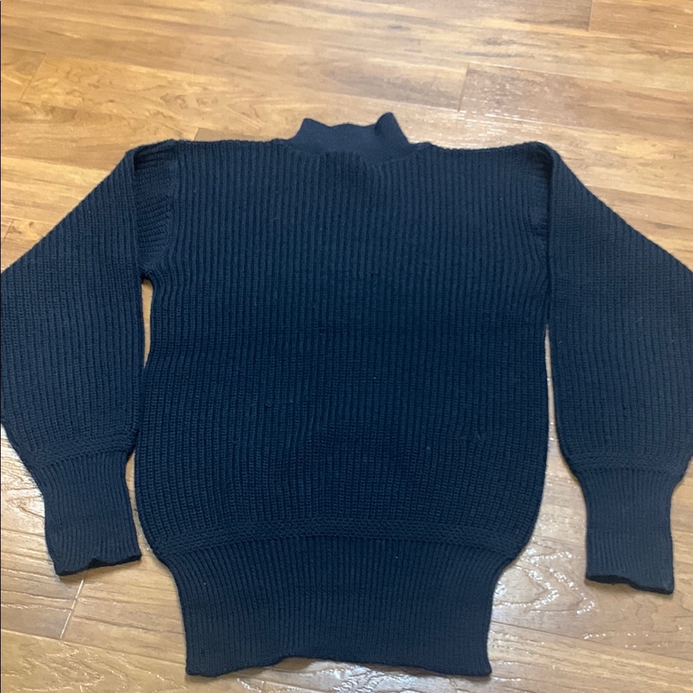Vintage 40’s WW2 US Navy Wool Knit Deck Military Sweater